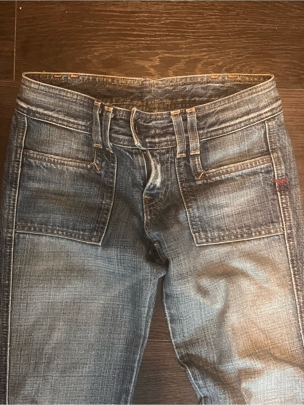 7 For All Mankind Low Rise Jeans